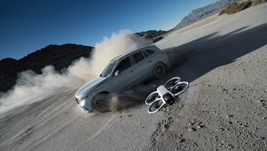 Dron DJI Avata 360 RC 2 szary